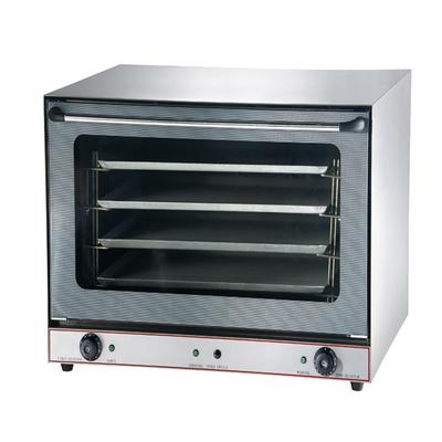 Small Electric Convection Oven with Steam and Perspective Door