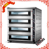 toast deck oven YOSLON YH-416D 4 electric deck oven high quality stainless steel