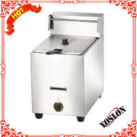 Table Counter Top Automatic Commercial Stainless Steel Electric Deep Fryer For Sale (2 Tank,2 Basket)