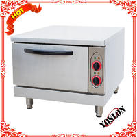Hot Sale 1layer 2tray Electric baking bread pizza oven