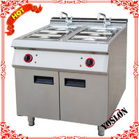 Hot soup stove with cabinet