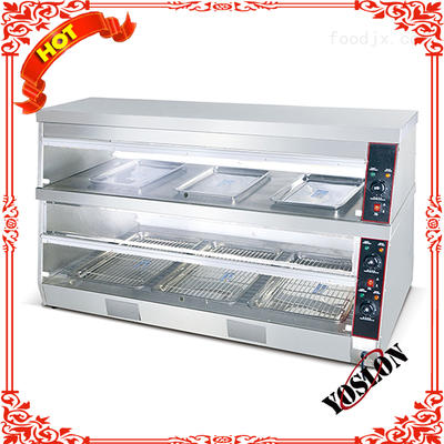 double-layer display heat preservation fresh-keeping cabinet Dh - 6p fuqi