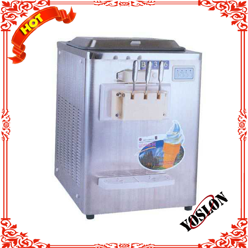 Vertical Stainless steel soft ice cream machine