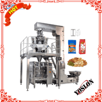 Precision Vertical Full Automatic Sachet Snack Food Packaging Machinery 0.1% Weight