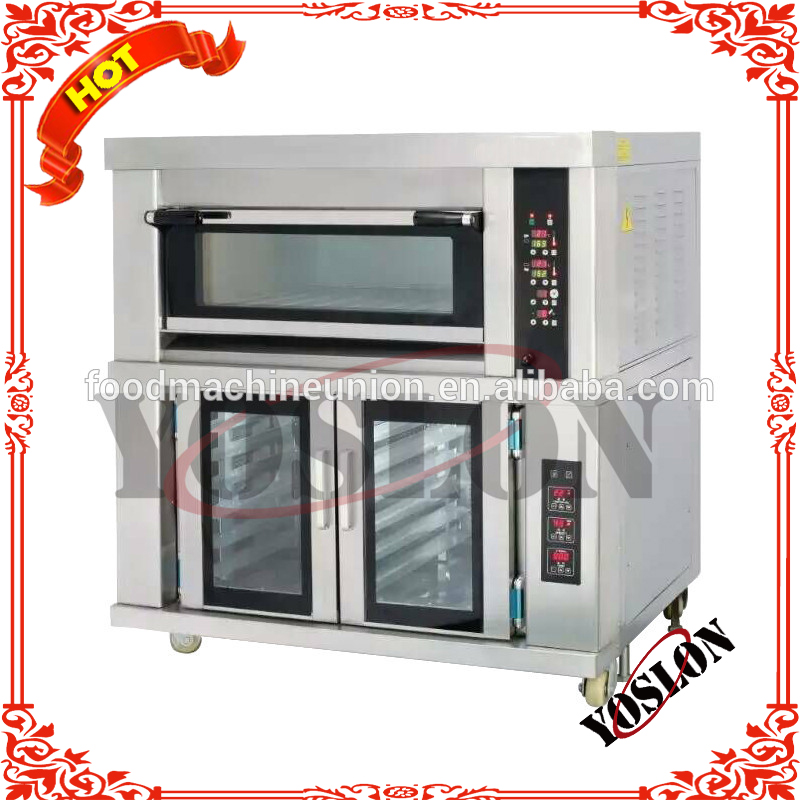 high efficient one deck combined proofer oven