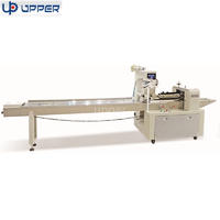 Foshan factory producing automatic horizontal flow packing machine for bakery products packing