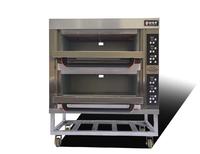 electric high temperature oven 2 deck 4 trays bread electric baking oven